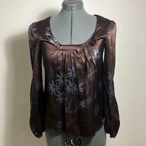 Little Joe Flower Silk Blouse